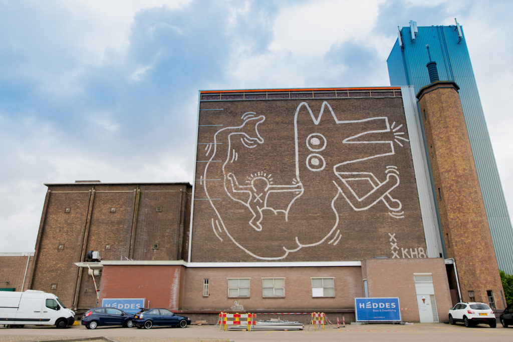 After 30 Years a Keith Haring Mural is Finally Uncovered in Amsterdam