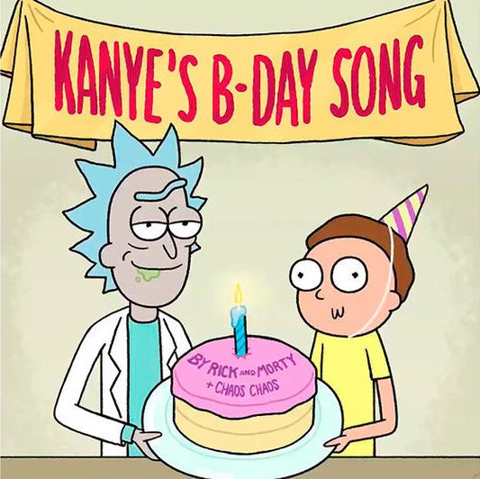 ‘Rick and Morty’ Wish Kanye West a Happy Birthday in an Odd Kind of Way