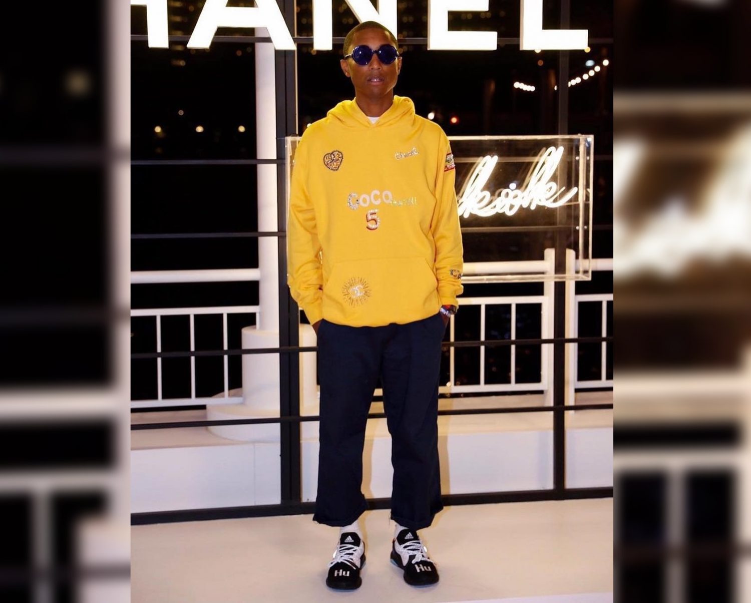 Pharrell on sale chanel hoodie