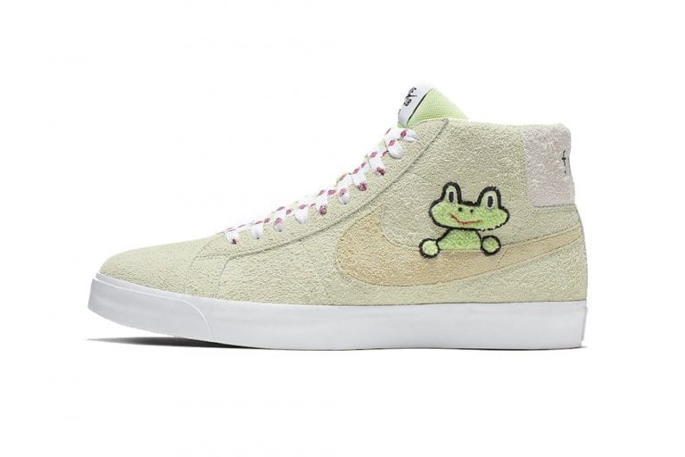 frog skateboard nike blazer