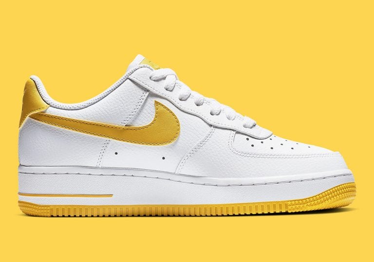 nike air force one yellow lucky charm