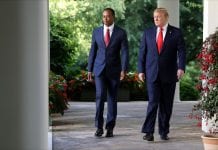 Donald Trump Gives Presidential Medal of Freedom to Tiger Woods