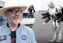 Adam Savage Builds a Flying and Bulletproof Iron Man Suit