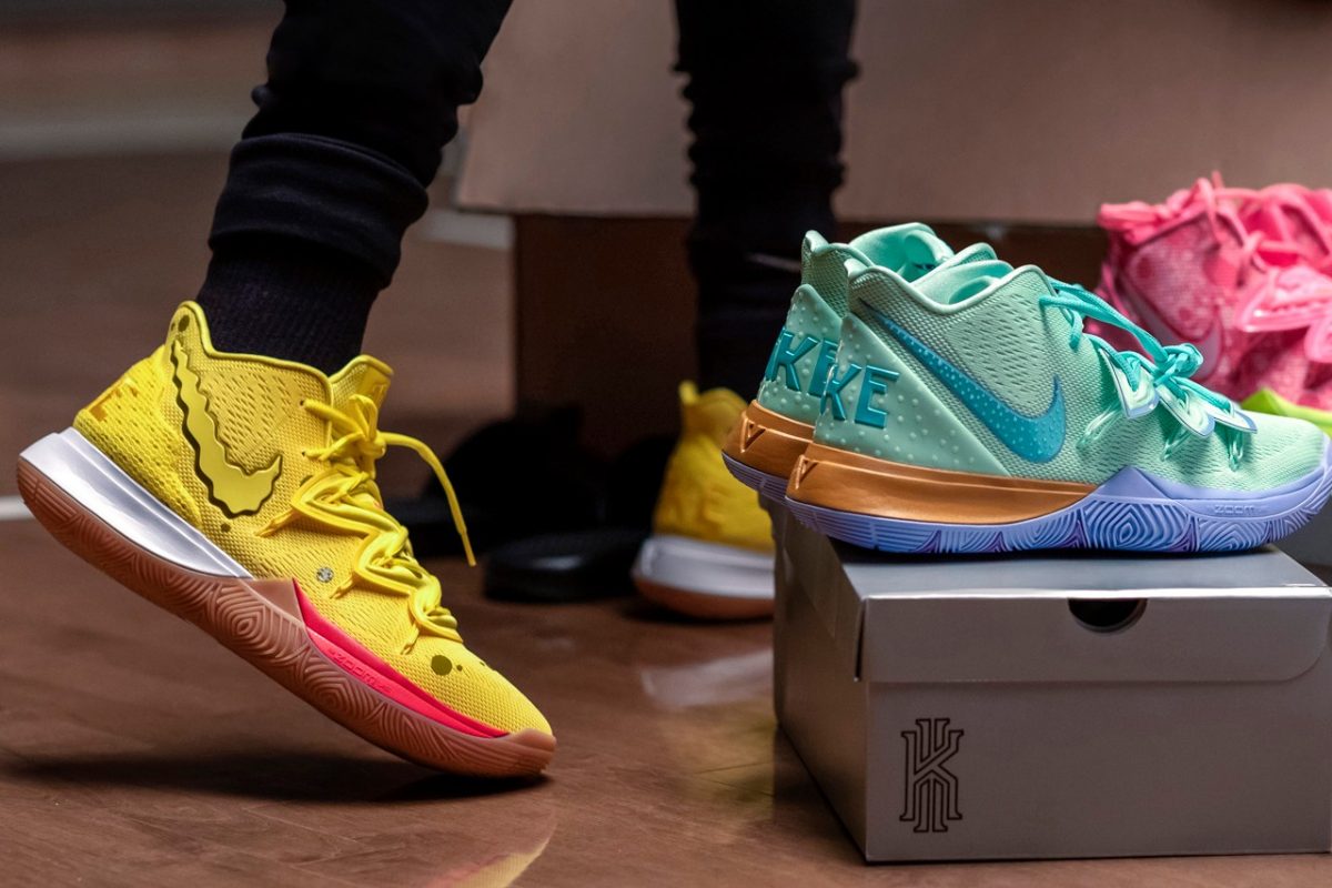 spongebob nike collab