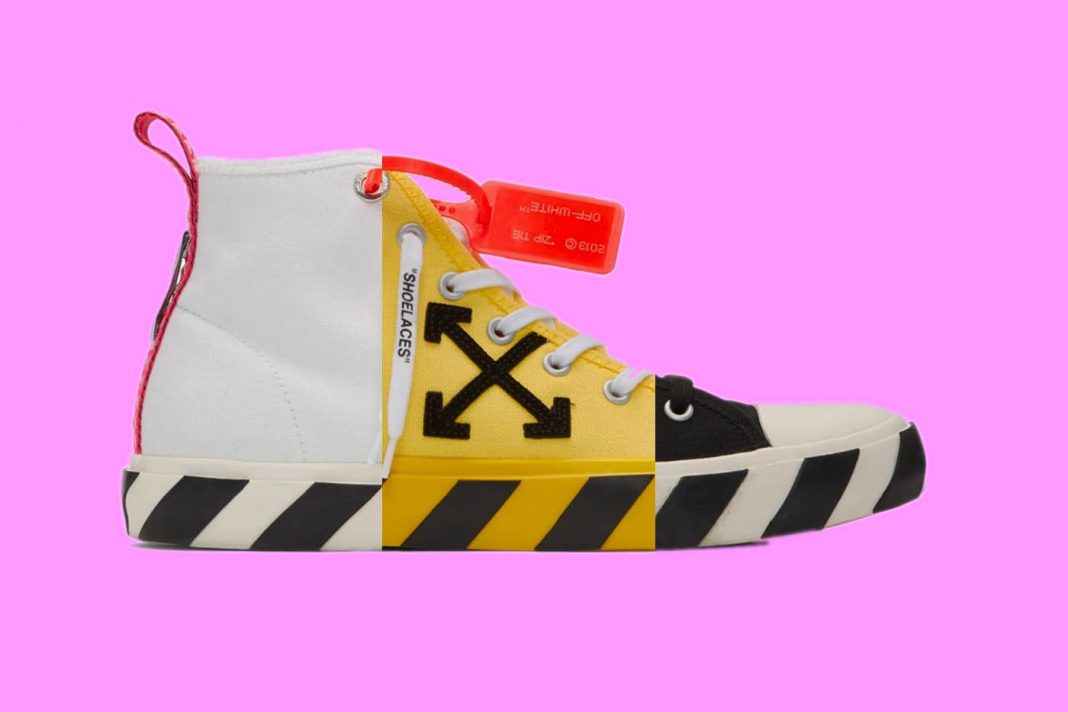 off white shoe drop