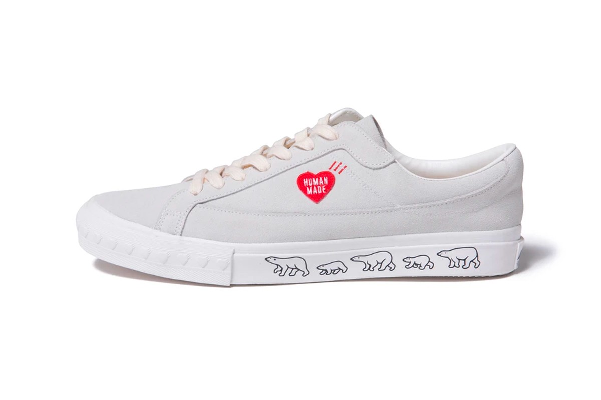 human made canvas sneaker