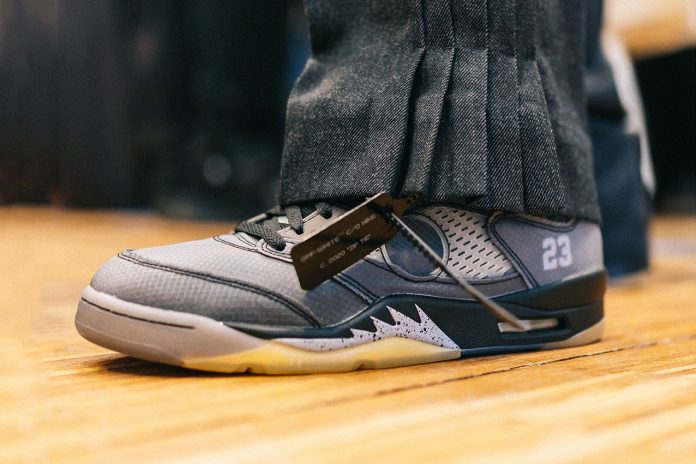 Off-White x Nike Air Jordan 5 (2)
