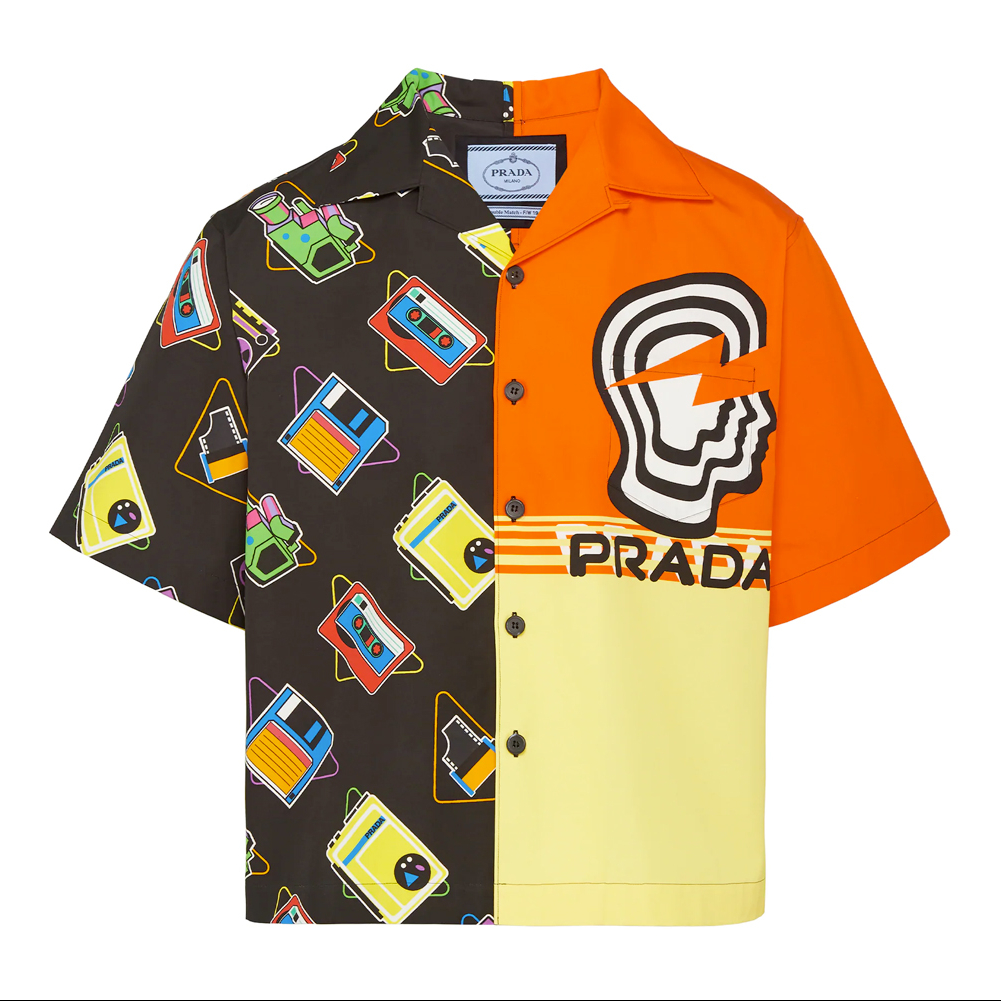 prada bowling shirt