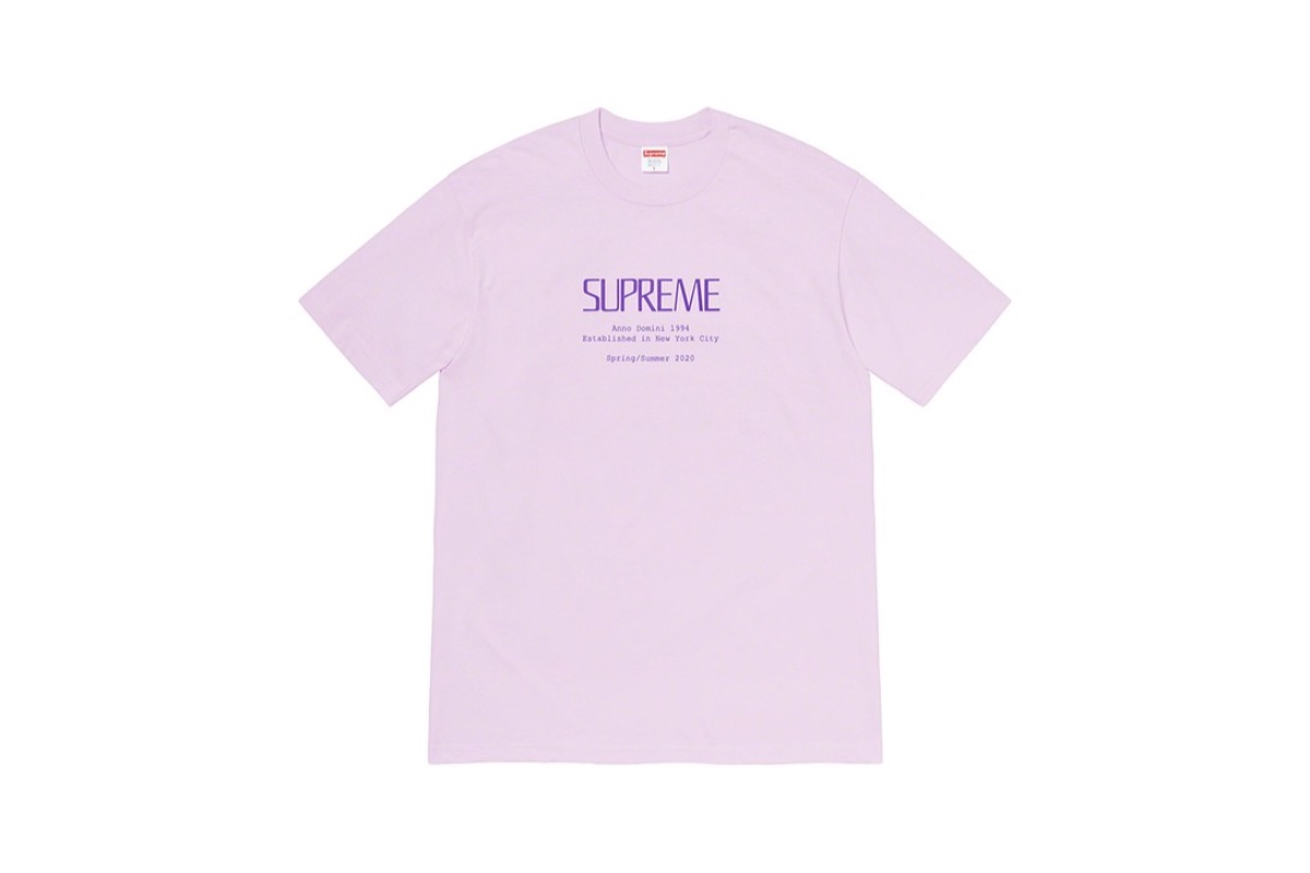 supreme summer tees 2020