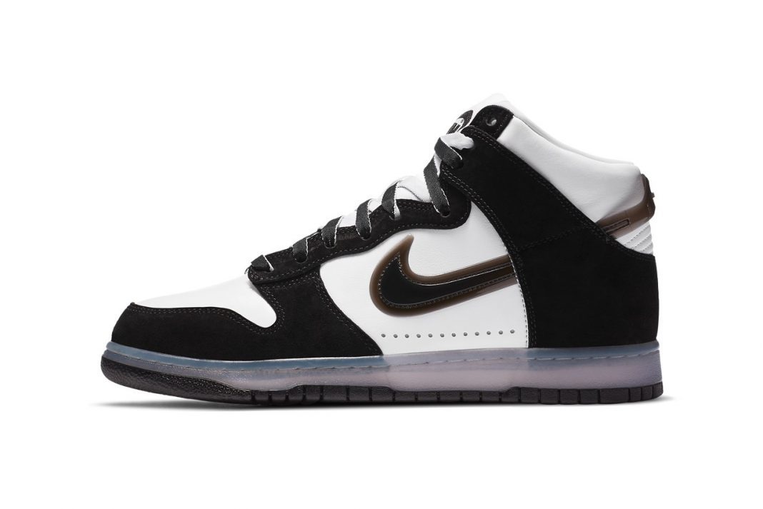 nike dunk x slam jam clear black