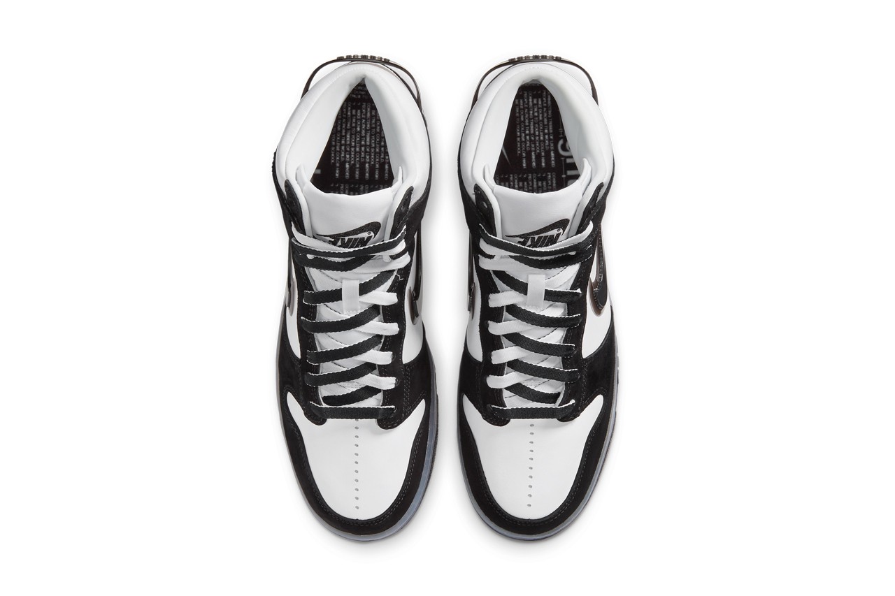 nike dunk high slam jam clear black