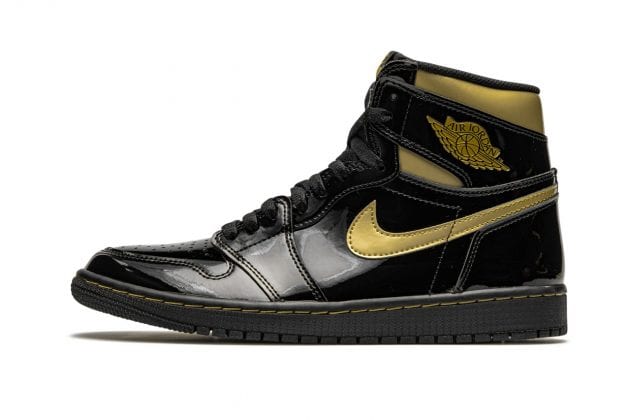 Air Jordan 1 High OG - Black/Metallic Gold - Freshness Mag
