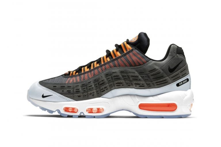 kim jones air max 95 on feet