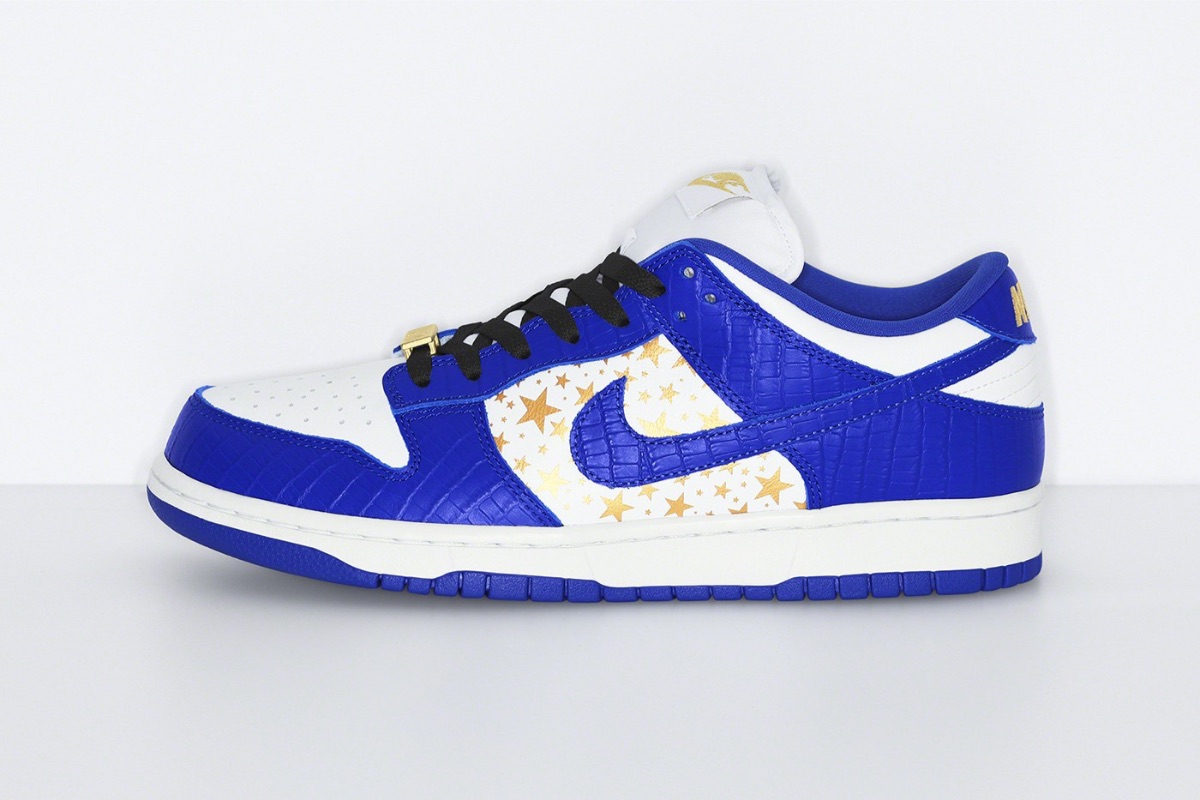 supreme dunks stock x