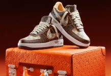 Virgil Abloh’s Louis Vuitton x Nike Air Force 1 Sells for £258,855